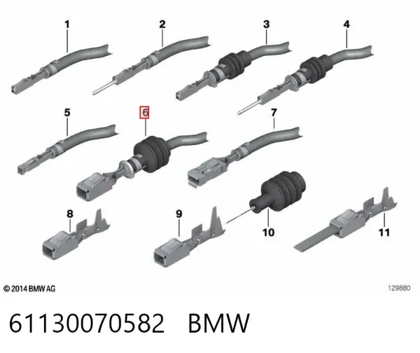  61130070582 BMW