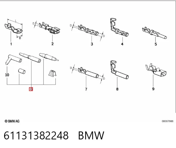  61131382248 BMW