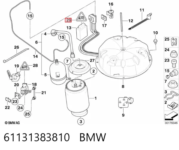  61131383810 BMW