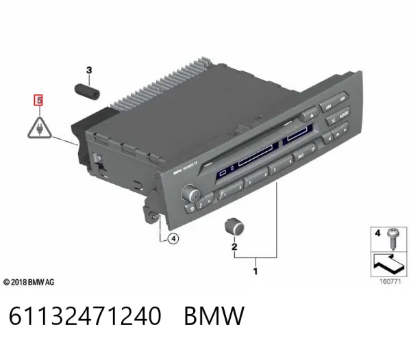  61132471240 BMW