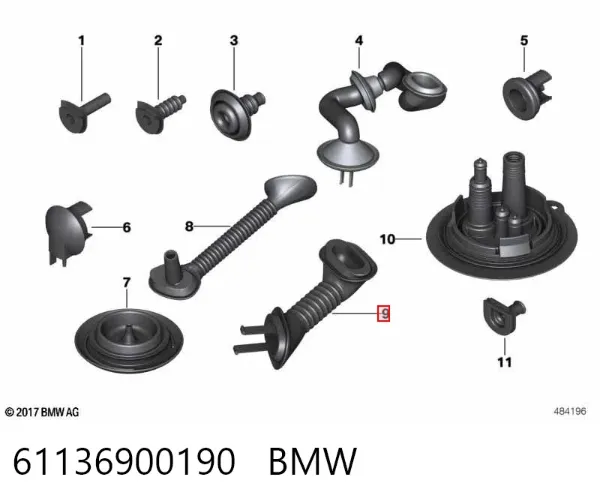  61136900190 BMW