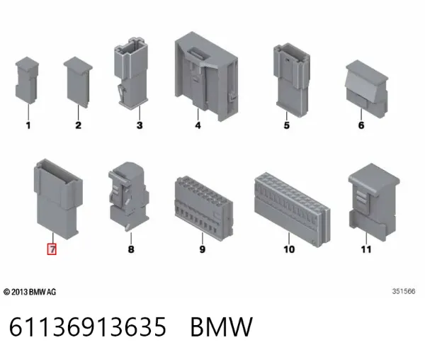  61136913635 BMW