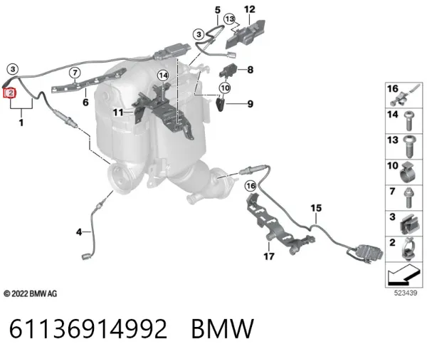  61136914992 BMW