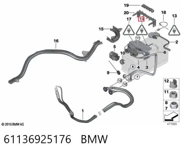 61136925176 BMW