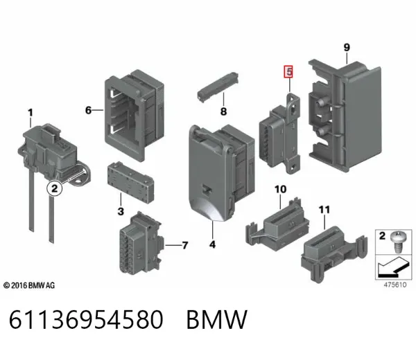  61136954580 BMW