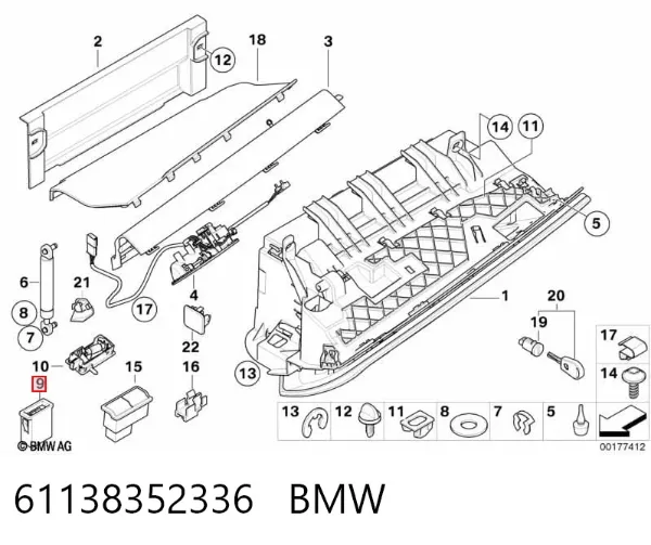  61138352336 BMW