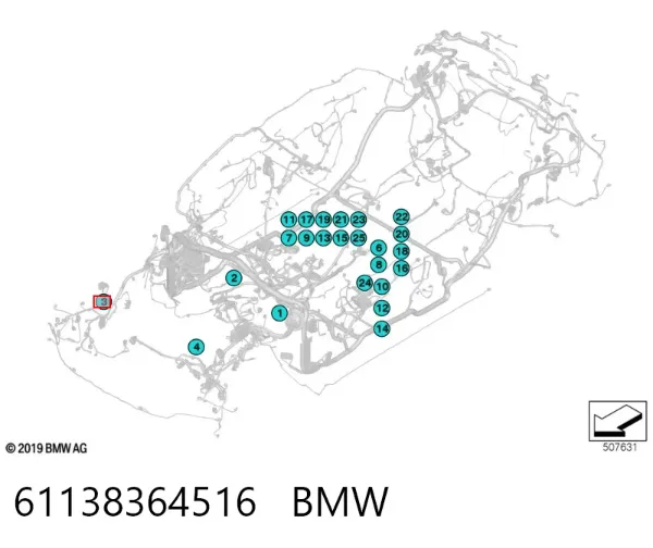  61138364516 BMW