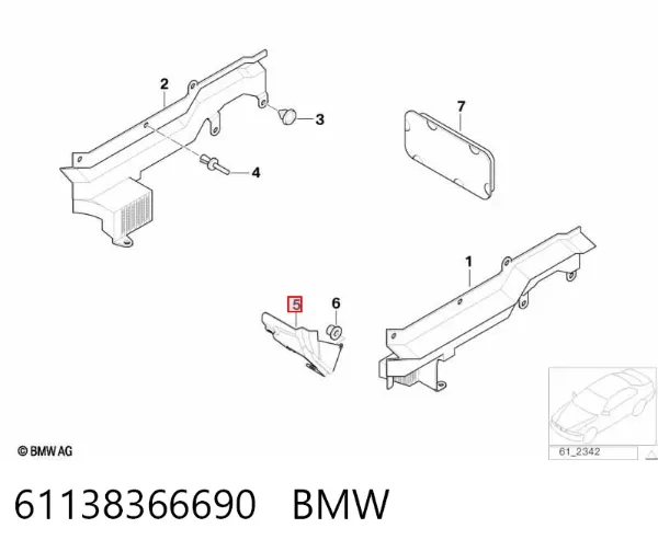  61138366690 BMW