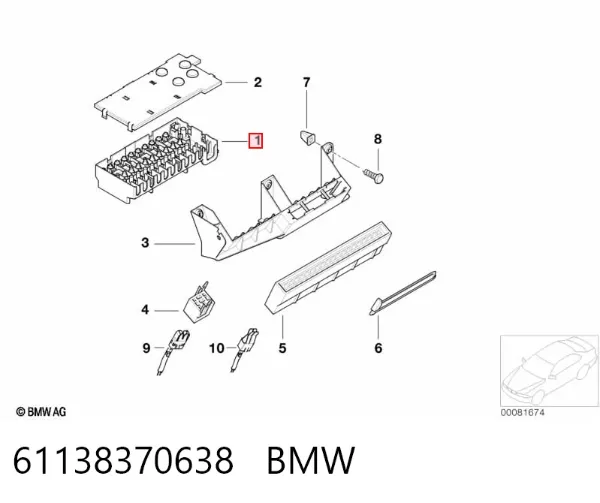  61138370638 BMW