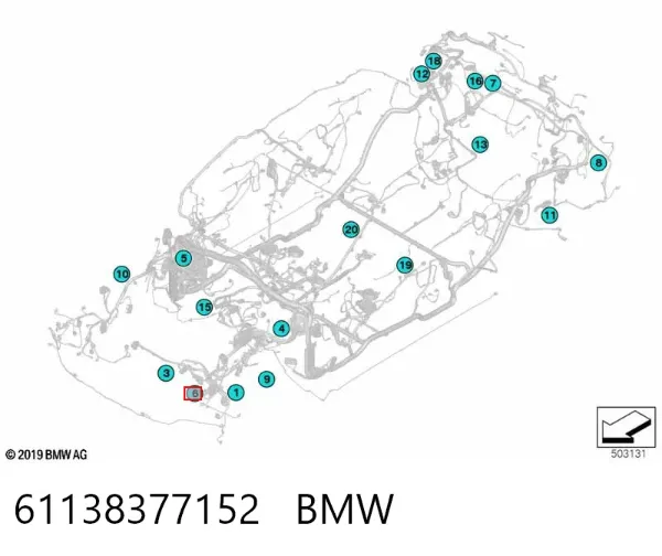  61138377152 BMW