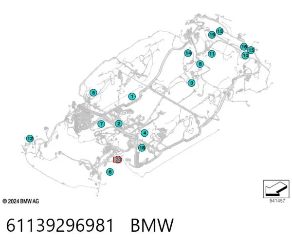  61139296981 BMW
