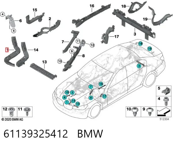  61139325412 BMW