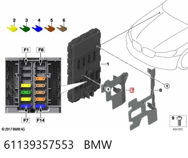  61139357553 BMW