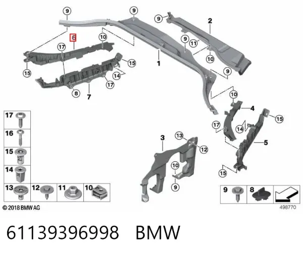  61139396998 BMW