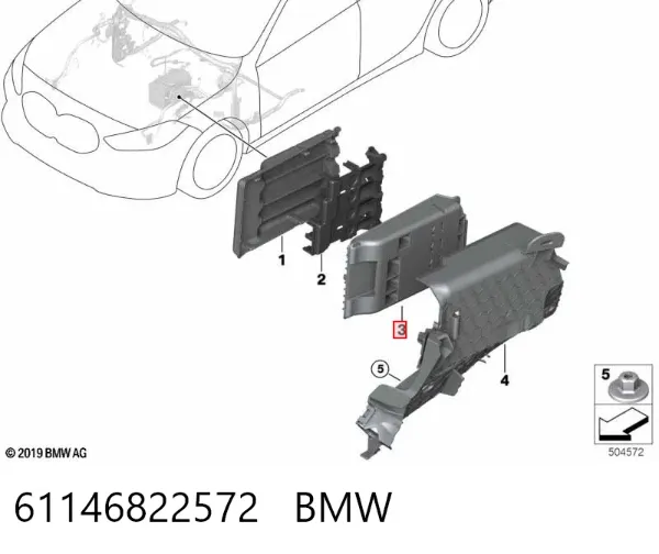  61146822572 BMW