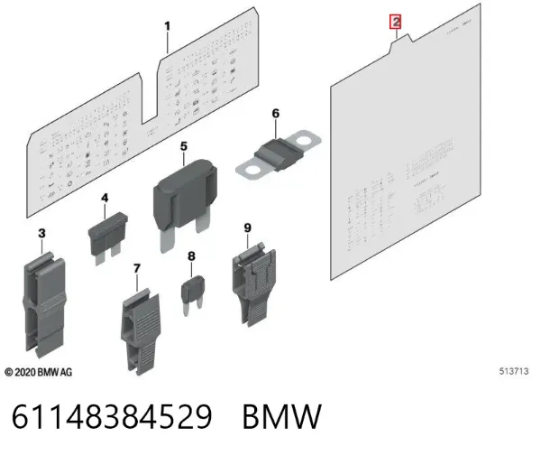  61148384529 BMW