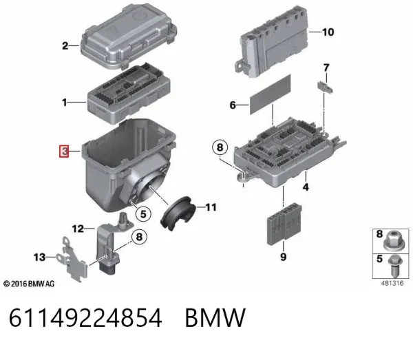  61149224854 BMW