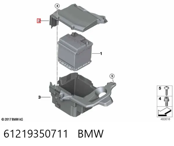  61219350711 BMW