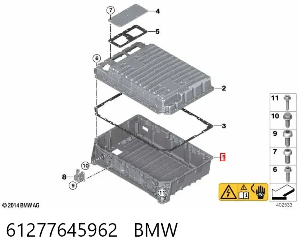  61277645962 BMW