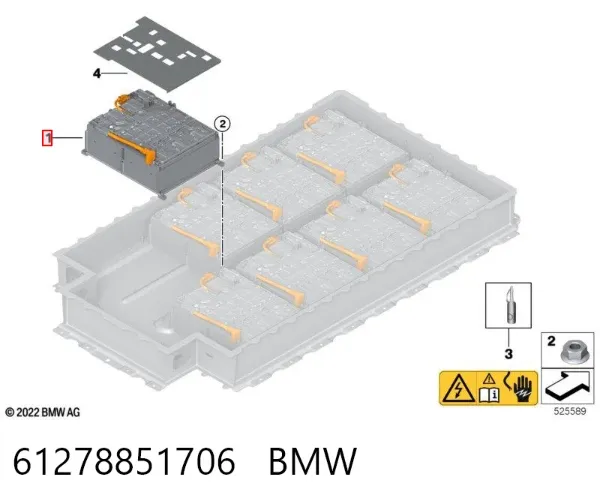  61278851706 BMW