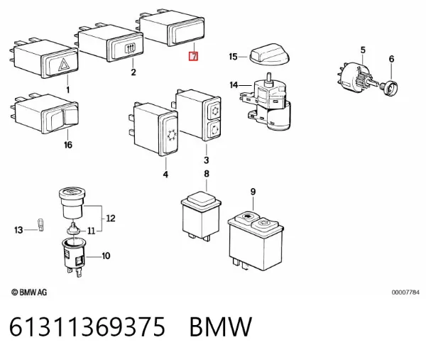  61311369375 BMW