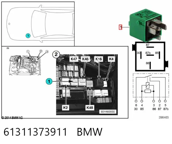  61311373911 BMW