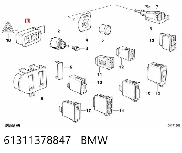  61311378847 BMW