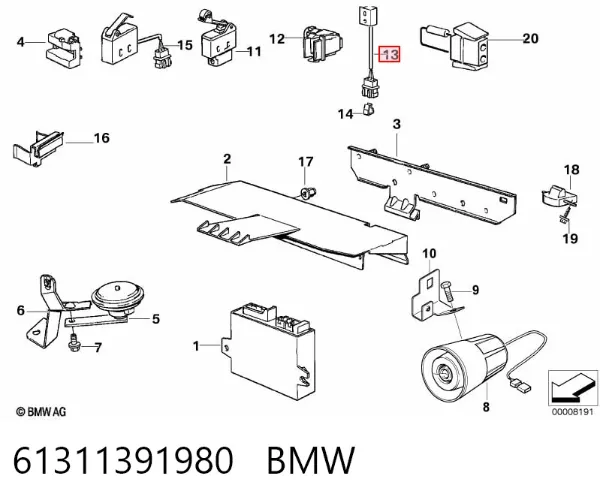  61311391980 BMW