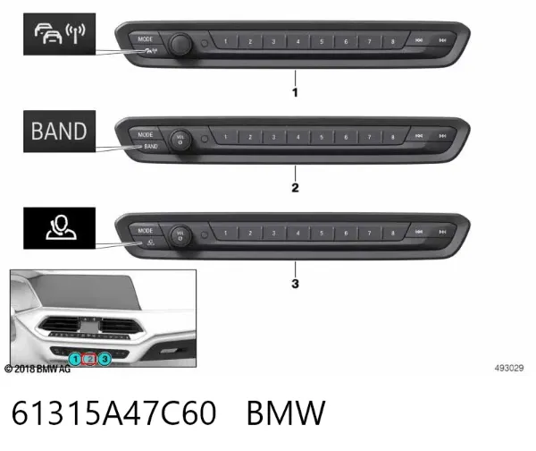  61315A47C60 BMW