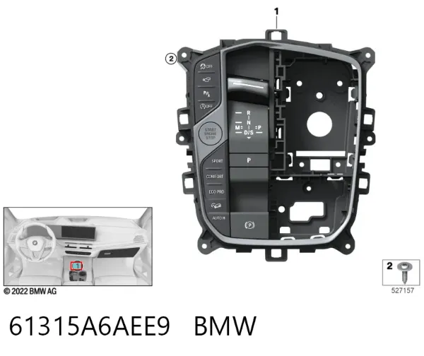  61315A6AEE9 BMW