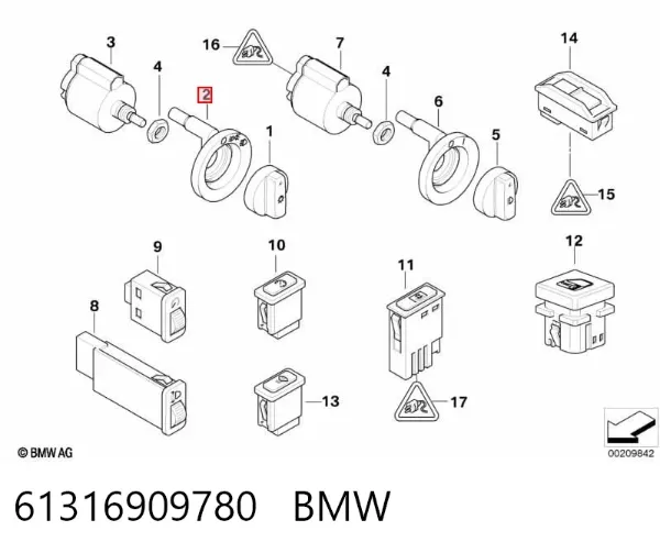  61316909780 BMW