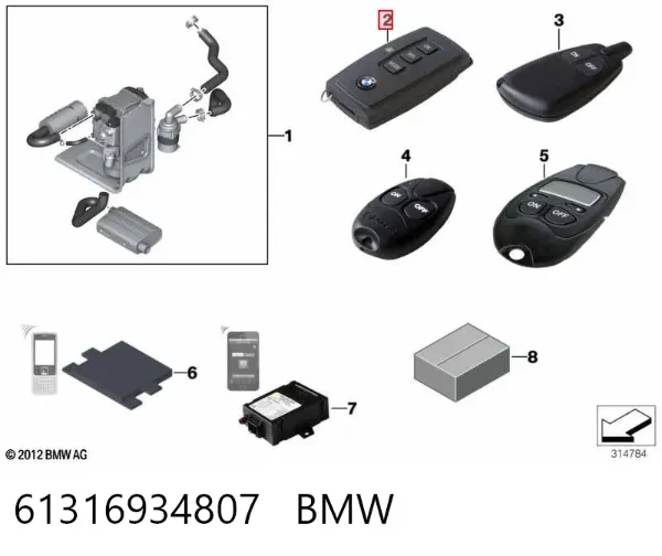  61316934807 BMW