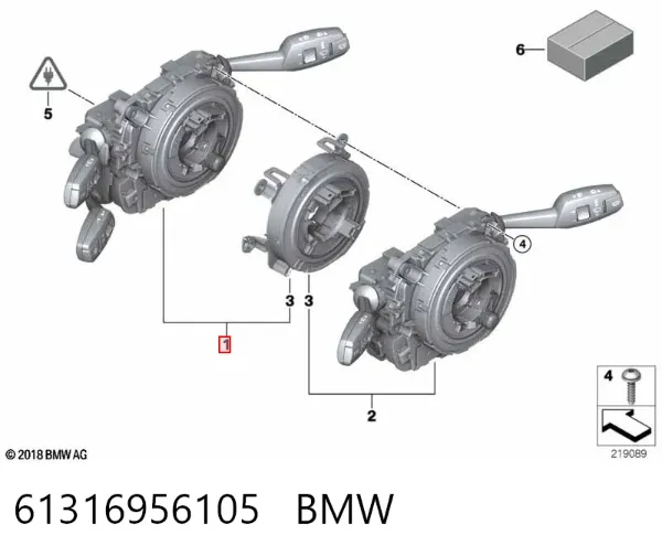 Підрульовий перемикач BMW 1 E81