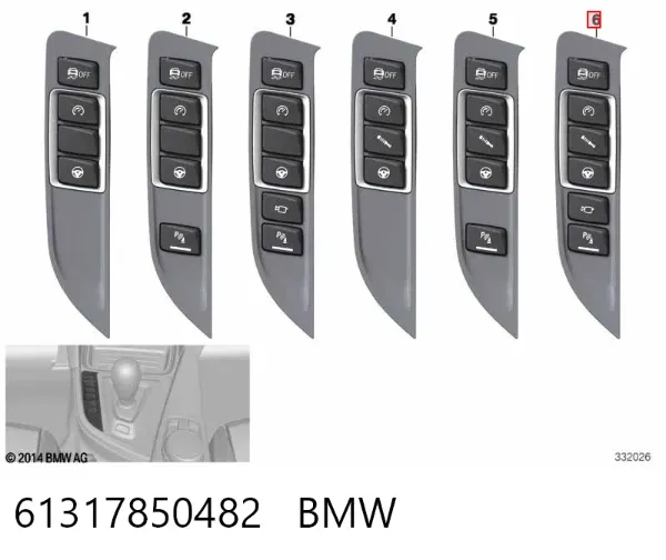  61317850482 BMW