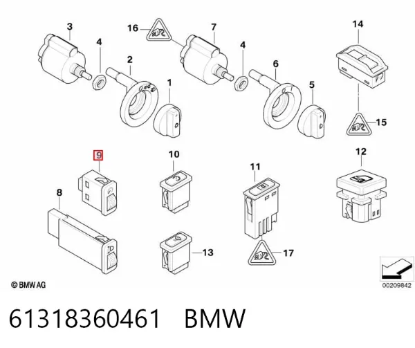  61318360461 BMW