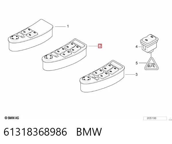  61318368986 BMW