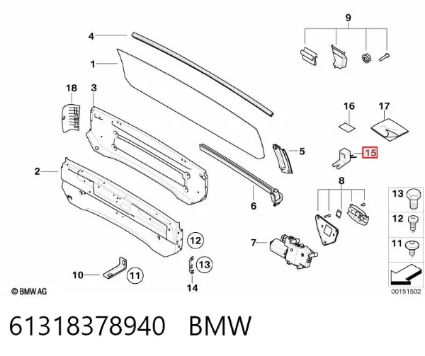 61318378940 BMW