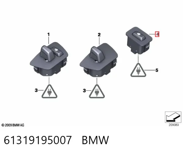 61319195007 BMW