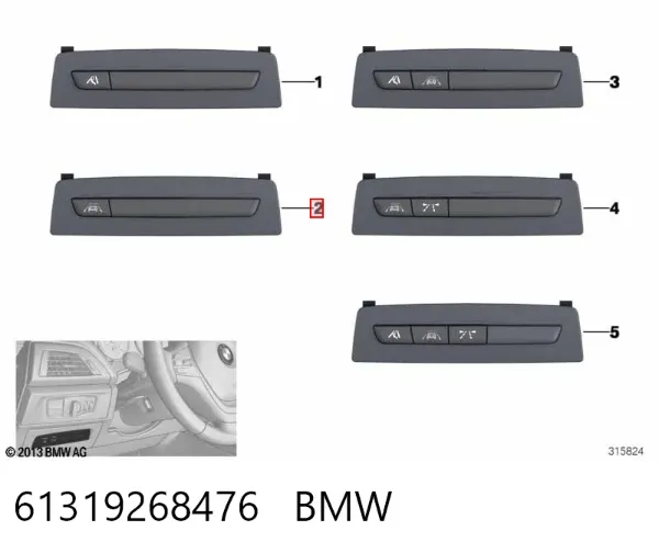  61319268476 BMW