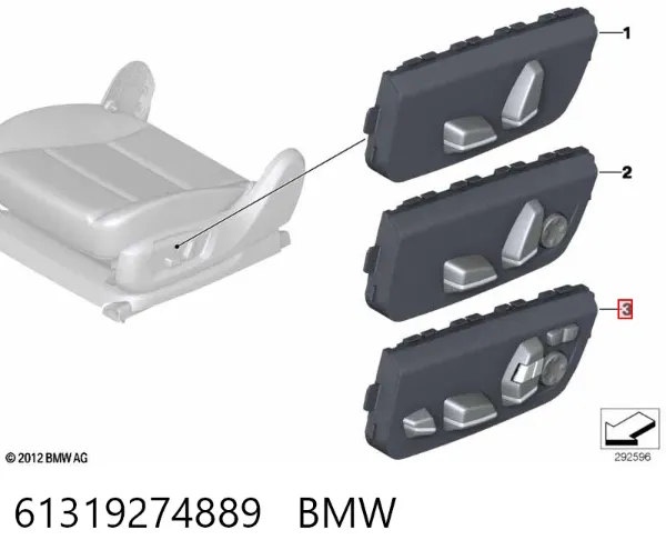  61319274889 BMW
