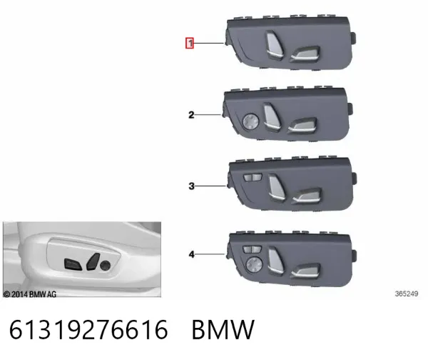  61319276616 BMW