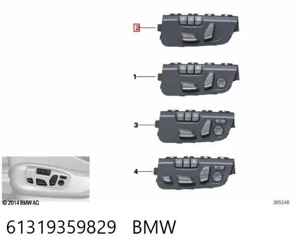 61319359829 BMW