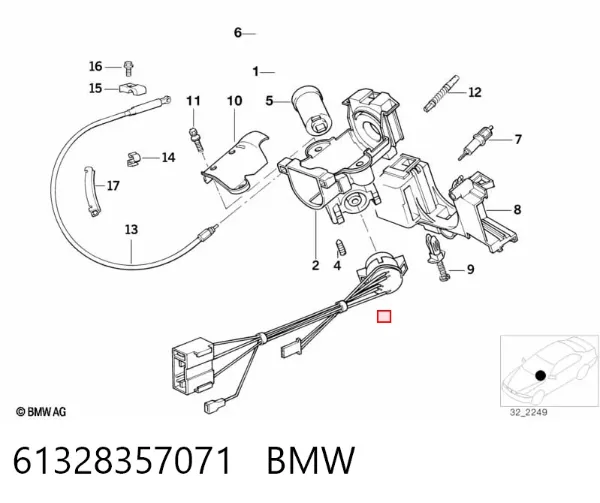 Контактна група 61328357071 BMW