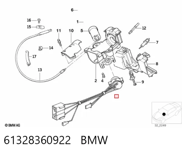 Контактна група 61328360922 BMW