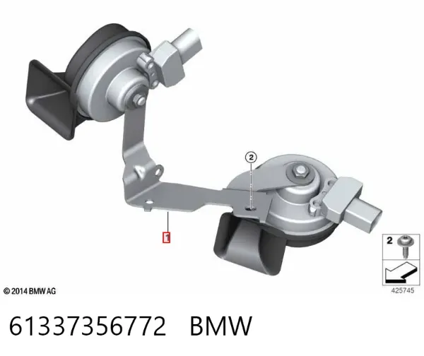  61337356772 BMW
