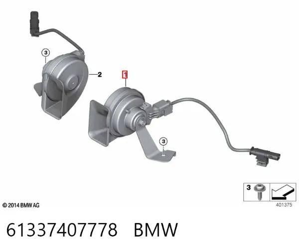  61337407778 BMW