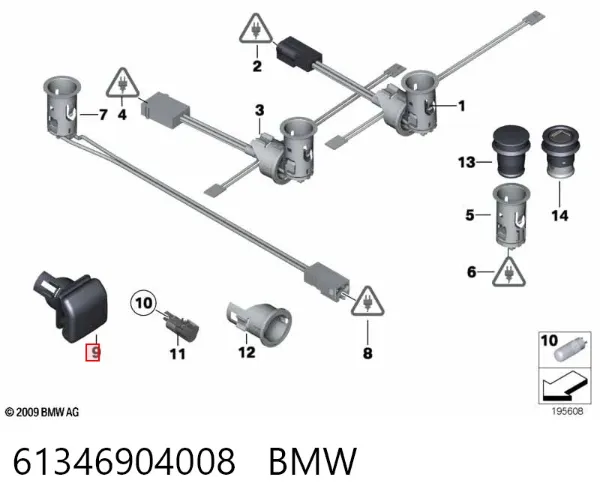  61346904008 BMW