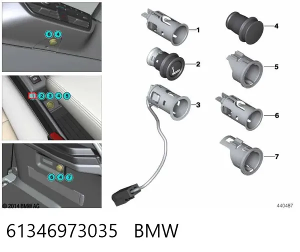  61346973035 BMW