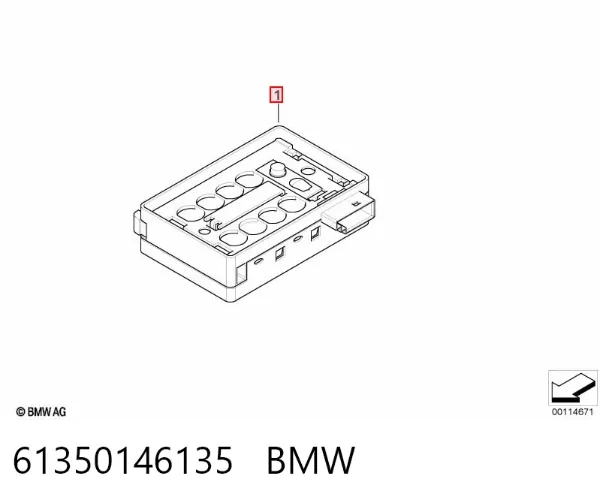 Датчик дощу 61350146135 BMW
