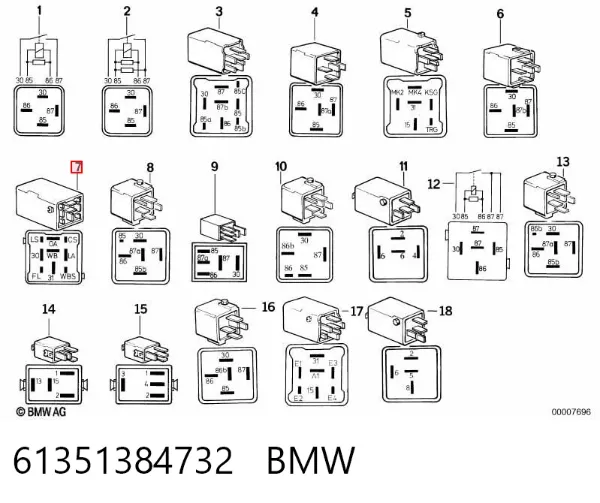  61351384732 BMW